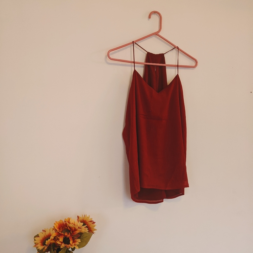 Reversable tank blouse